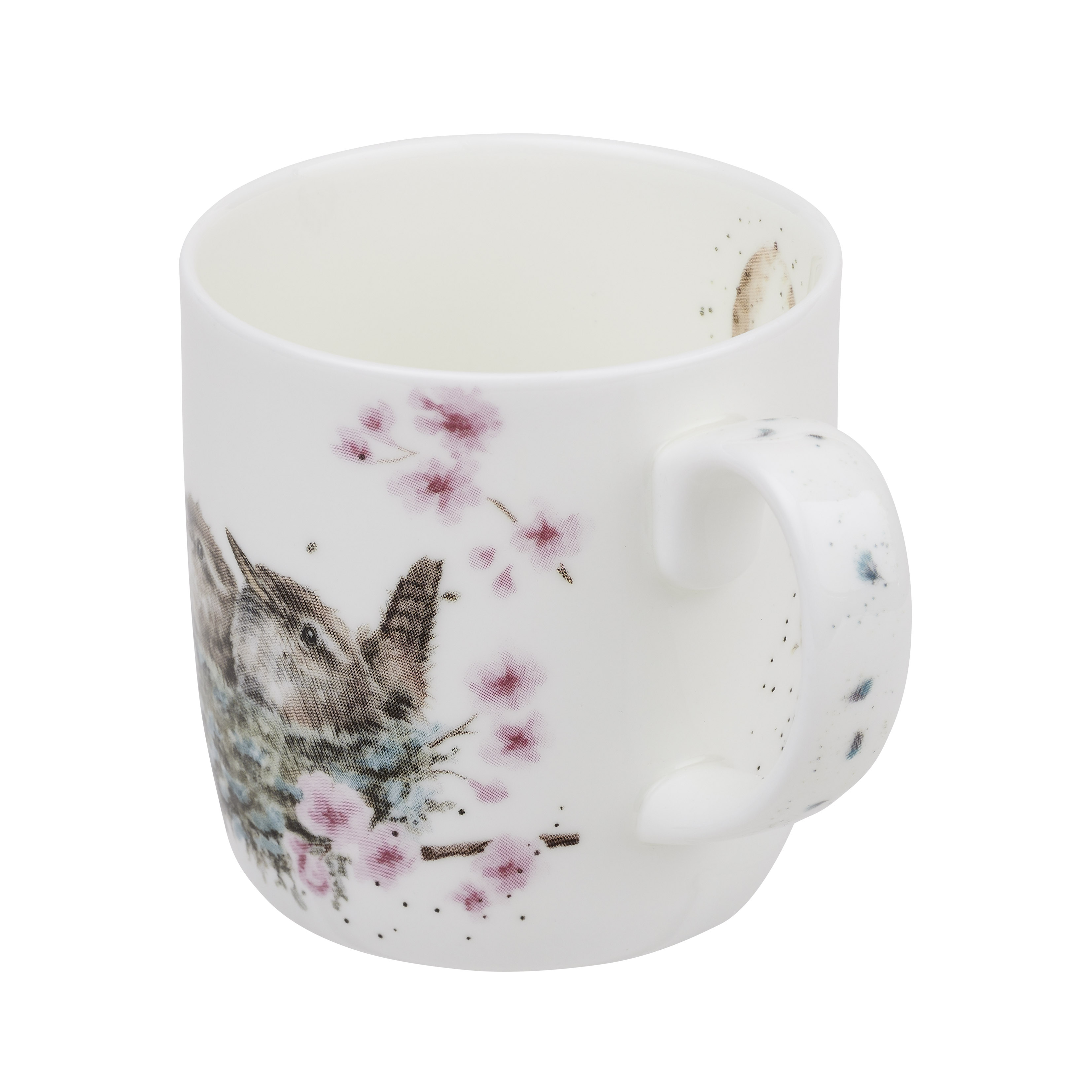 Wrendale Designs Feather Your Nest 14 fl.oz. Mug, Bird image number null